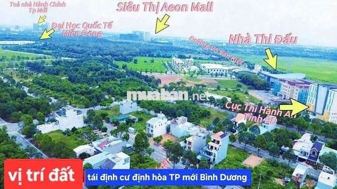 💥Giá chỉ : 13 tr 979k/m2
     Bán đất mặt tiền đường ĐX064