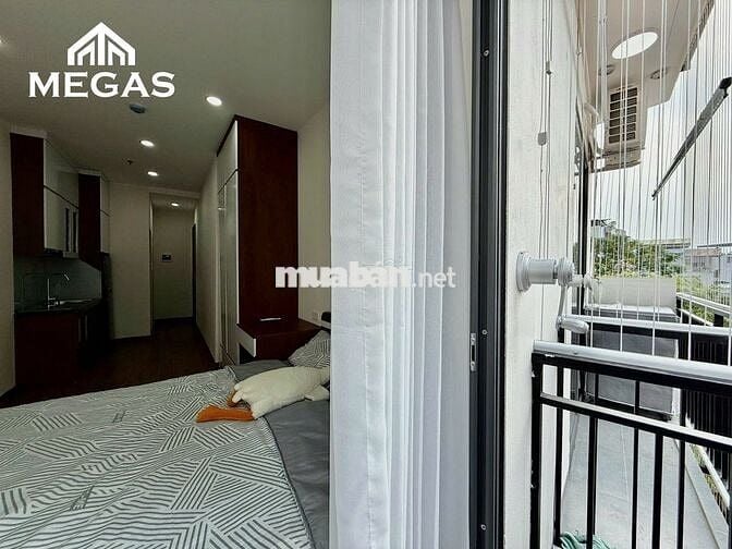 CHO THUÊ CĂN HỘ STUDIO FULL NỘI THẤT BAN CÔNG NGAY TẠI NGÕ XUÂN ĐỈNH