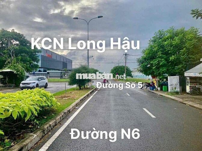 Cần bán 1 nền 100m2 mặt chợ Long Hậu, vị trí kinh doanh ngay