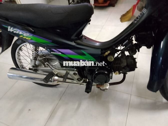 Honda Wave Alpha Xanh đen