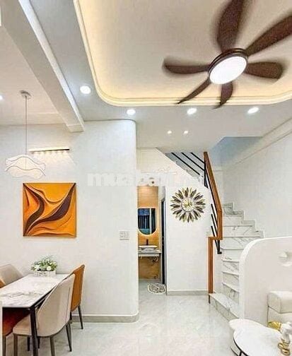 Hẻm xe hơi, Bùi Quang Là, 60m2, 3 tầng, nhà mới ở ngay, giá 6,8 tỷ