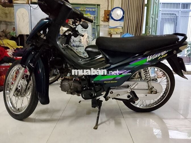 Honda Wave Alpha Xanh đen