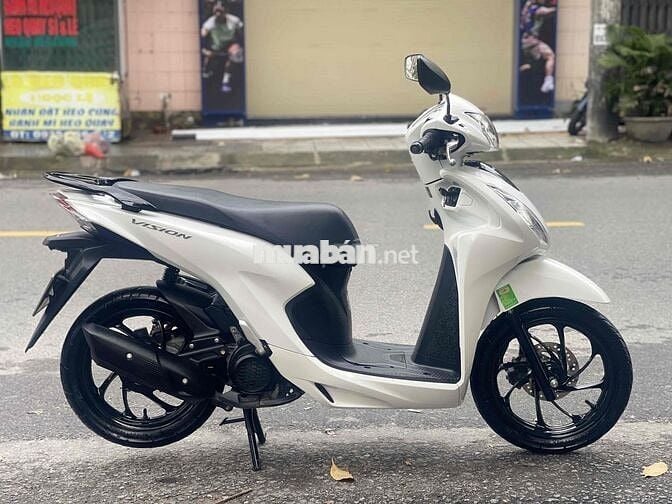Honda Vision 2022 màu Trắng đã sử dụng