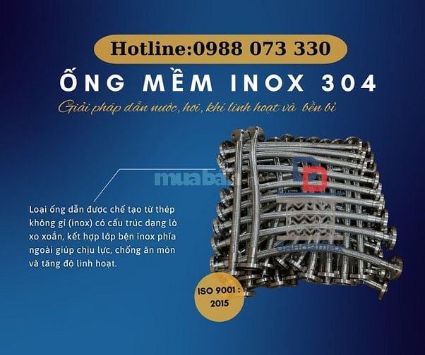 ỐNG MỀM INOX – CHỊU NHIỆT, CHỐNG GỈ, SIÊU BỀN!