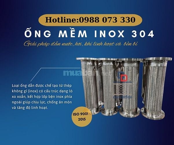 ỐNG MỀM INOX – CHỊU NHIỆT, CHỐNG GỈ, SIÊU BỀN!