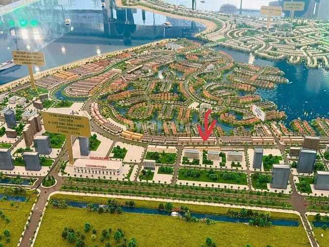 Bán nhà phố Dự án Vinhomes Green Paradise Cần Giờ 