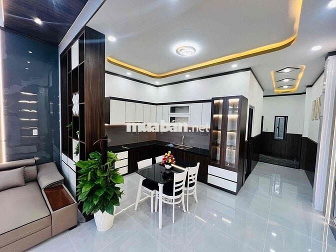 Bán nhà Gác Lững gần chợ Thạnh Phú, gần Trường học cấp 1 2 3