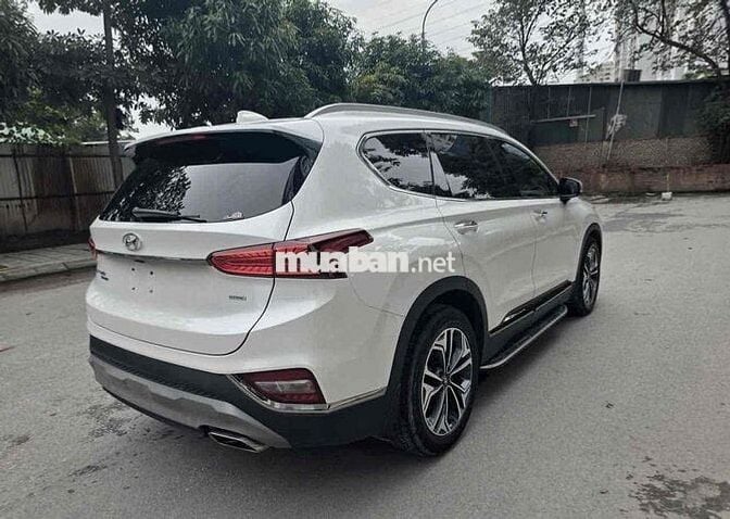 Hyundai SantaFe 2020 Trắng 7 chỗ