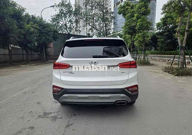 Hyundai SantaFe 2020 Trắng 7 chỗ
