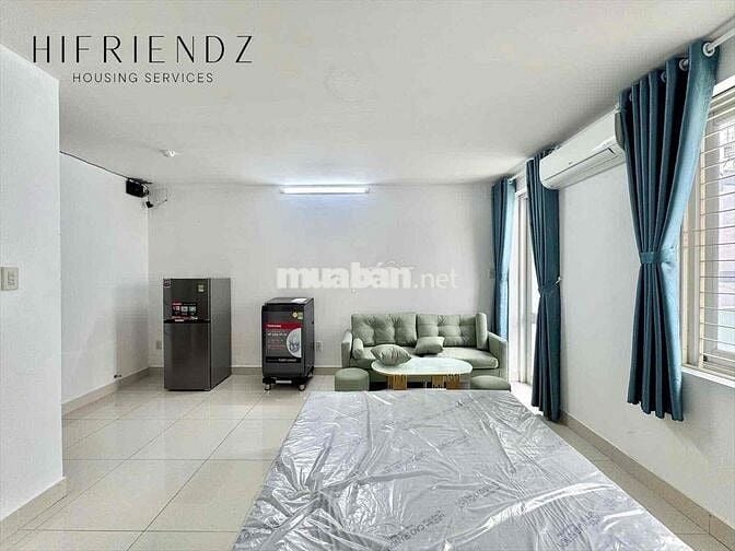 Khai Trương 1PN Mới 100% Full NT Bãi Xe Rộng Sát Quận 5 , Quận 1 - HF