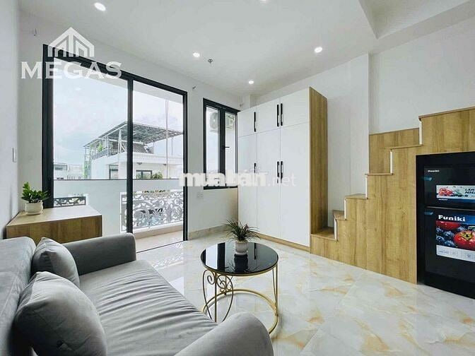 SIÊU PHẨM BAN CÔNG FULL NỘI THẤT - MỚI 100% - CÓ MÁY GIẶT NGAY 4 XÃ🎉