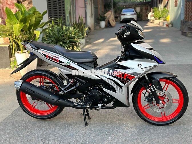 Yamaha Exciter 150 Bạc Đen Đỏ đk 2021 mới 99%