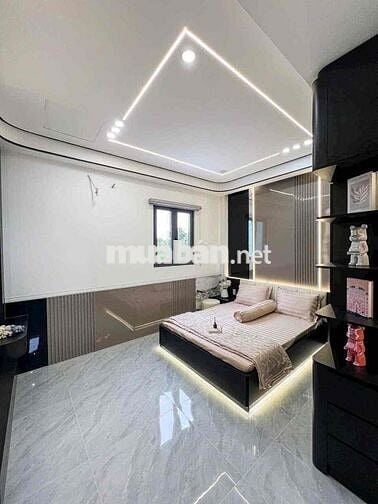 NHÀ CÓ SÂN ĐẬU ÔTÔ 5M - 3 PHÒNG NGỦ - VIEW BỜ KÈ MÁT MẺ - TẶNG FULL NỘ