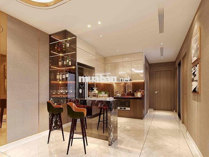 Căn gốc 2PN view cầu Cần Thơ độc nhất tại Cara River Park