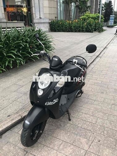 Tay ga Sym Elite 50cc .Bstp  đi học o cần bằng lái
