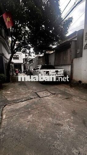 BÁN NHÀ 2 MẶT HUỲNH THỊ HAI VỊ TRÍ ĐẸP, Q 12,CHỈ 55TR/M2 DT68M² (4×17)