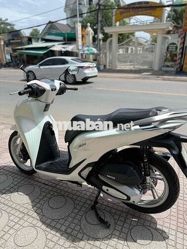 Honda SH 125 2022 Trắng ánh cam hồng