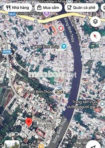 BÁN NỀN 
THỔ CƯ - LỘ 8.2M OTO
- HẺM 4 BÙI HỮU NGHĨA, BÌNH THUỶ