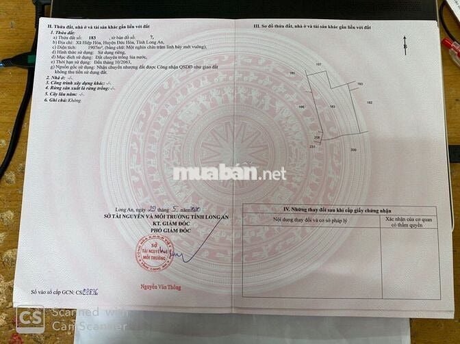 🔥 CƠ HỘI VÀNG - Khởi TƯ NGAY ĐẤT ĐỨC HÒA, LONG AN 🔥