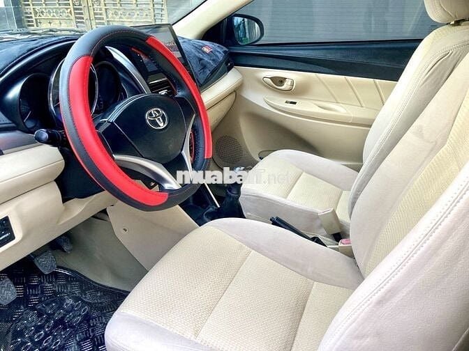 Bán Vios 1.5E 2018 màu bạc Zin xe gia đình: 265tr