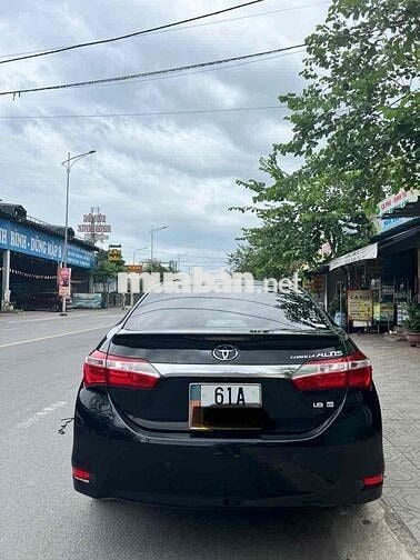 Toyota Corolla Altis 2015 1.8G Đen 92000 km