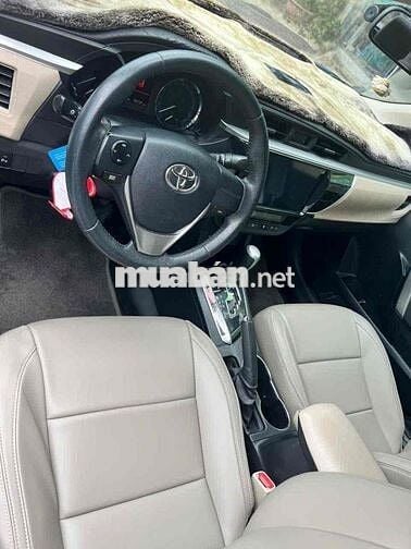 Toyota Corolla Altis 2015 1.8G Đen 92000 km