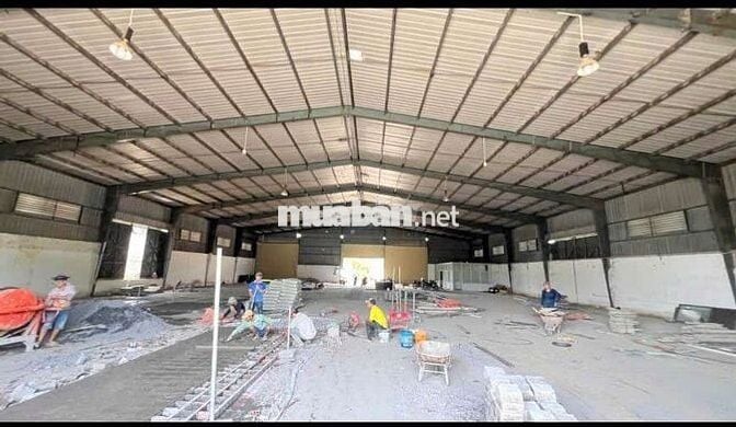 CHO  THUÊ  KHO  XƯỞNG  MẶT  TIỀN  (1200 Mm2)  P  AN  LẠC. Q. BÌNH  TÂN