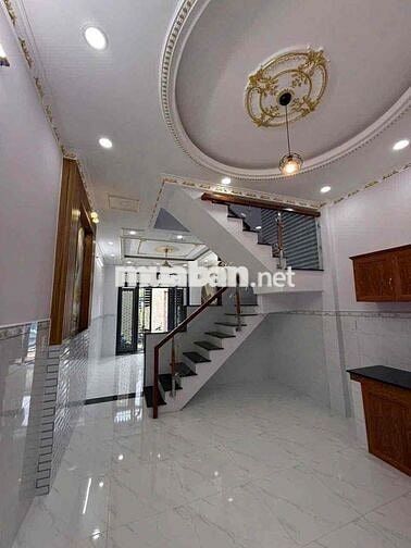 Nhà đẹp 4*12m 3PN hẻm 5m ô tô 3/ ngắn Đường 1A Vĩnh Lộc B