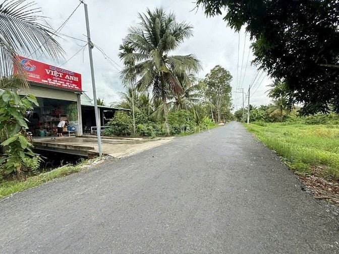 Đất Mặt Tiền Nhựa bên kênh đường bồ cộ trên, Phước Thạnh- DT 126m-có t