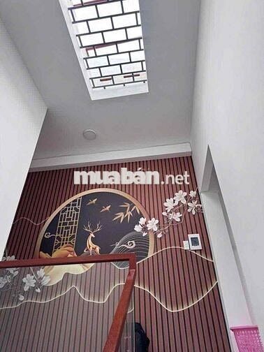 NHÀ LÊ VĂN QUỚI 4 TẦNG HẺM XE HƠI 50m2 (4mx 13m)