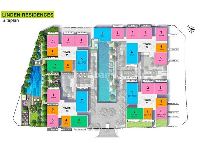 Bán Căn hộ tại Empire City Thủ Thiêm Linden Residence 2PN 93m2