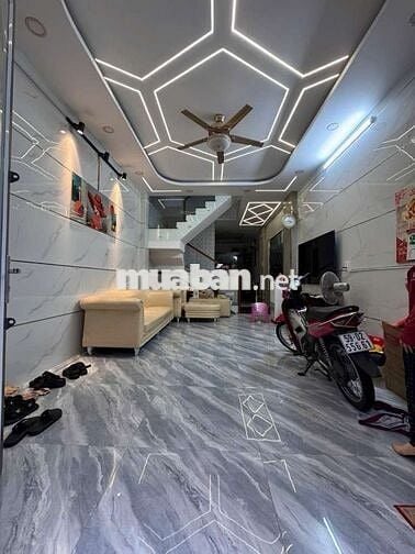 GIÁ ĐẸP NHỈNH 6TỶ CÓ NGAY NHÀ LÊ VĂN QUỚI 4TẦNG HXH.3PN.3WC.4*14 ỞNGAY