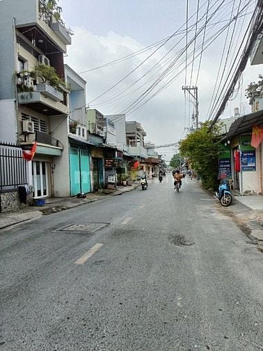 nhà bán 2 mặt tiền trung mỹ 205m2 trung chánh