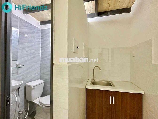 PHÒNG GÁC CAO 1M7  - FULL NỘI THẤT - NGAY HOÀNG HOA THÁM