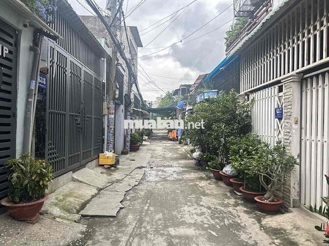 SIÊU HIẾM-RỘNG ĐẸP RẼ Ở NGAY-BÁN NHÀ 52m2 -VƯỜN LÀI-THẠNH LỘC-Q.12