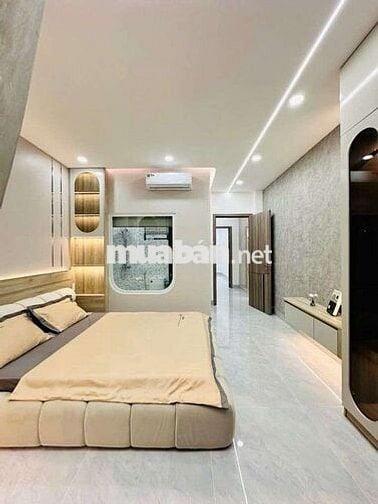 Nhà 5 tầng hẻm 12m thông số 4x14m full nội thất phường Thới An Quận 12