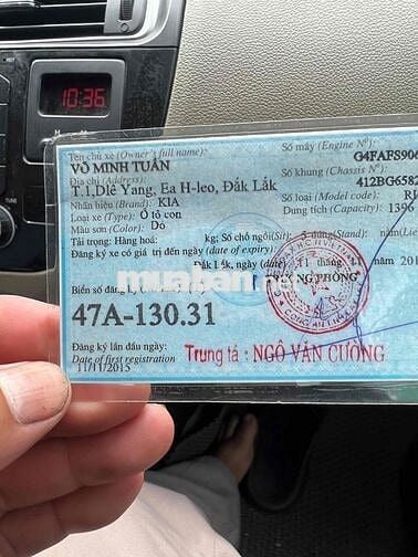 Kia Rio 2015 1.4 AT Sedan - xe đẹp