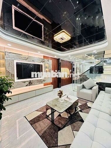 Nhà 5 tầng hẻm 12m thông số 4x14m full nội thất phường Thới An Quận 12