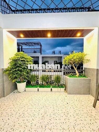 Nhà 5 tầng hẻm 12m thông số 4x14m full nội thất phường Thới An Quận 12