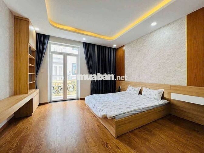 Cho thuê khu nhà phố liền kề, 3pn Full Nội Thất, Nguyễn Văn Dung p6 GV