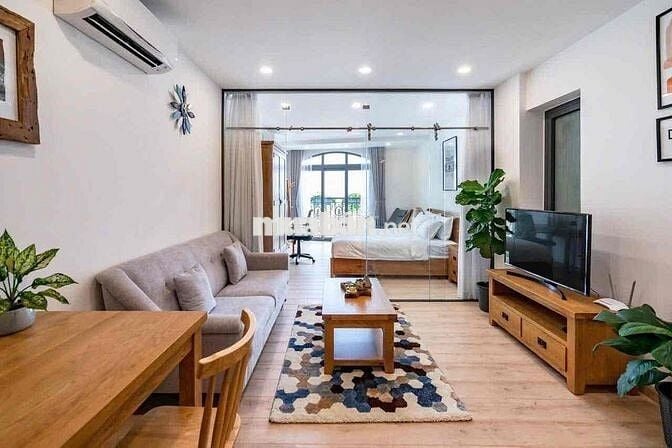 ✨CHO THUÊ CĂN HỘ 1PN TÁCH BẾP BANCOL NGAY CẦU CÔNG LÝ_BỜ KÈ TRƯỜNG SA