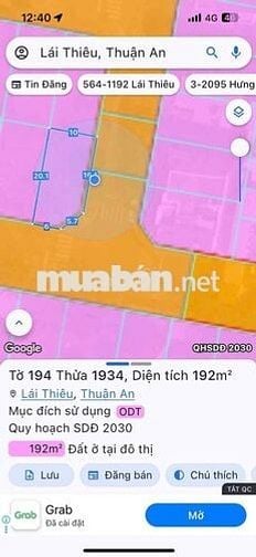 Lô góc 2 mặt tiền 200m2 KDC Vip