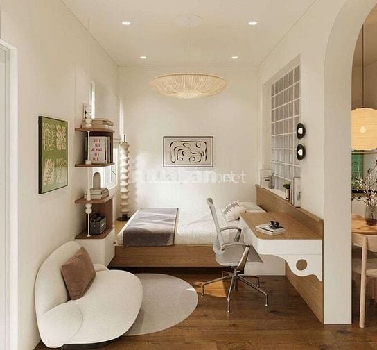 Chính chủ cho thuê 1PN/2PN Ban Công Tách Bếp ở CMT8 gần CV L.T.Riêng