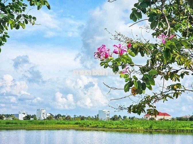 BÁN NỀN GÓC BIỆT THỰ ĐỐI DIỆN HỒ CẢNH QUAN dự án Happy Home Càu Mau