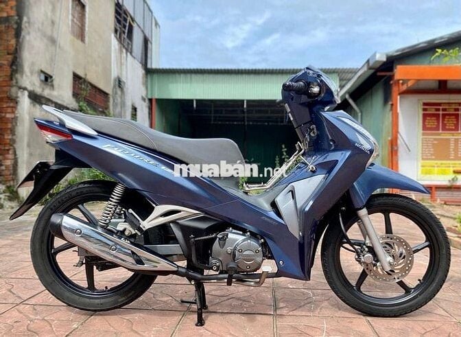 Honda FUTURE 125Fi Led 2019 máy Zin màu Xanh Đá
