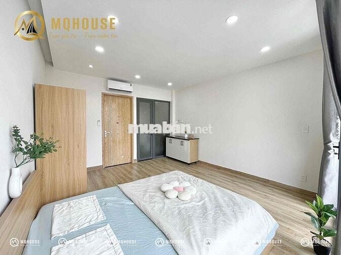 Studio ban công, full nội thất, diện tích siêu rộng ngay KCN Tân Bình