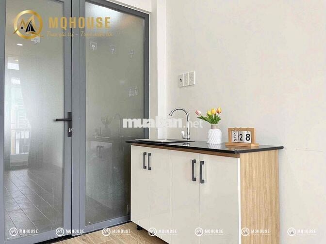 Studio ban công, full nội thất, diện tích siêu rộng ngay KCN Tân Bình