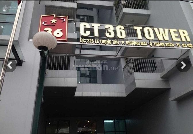 Cần bán căn hộ tầng 2 phía mặt phố - nhà CT36 số 326 Lê Trọng Tấn