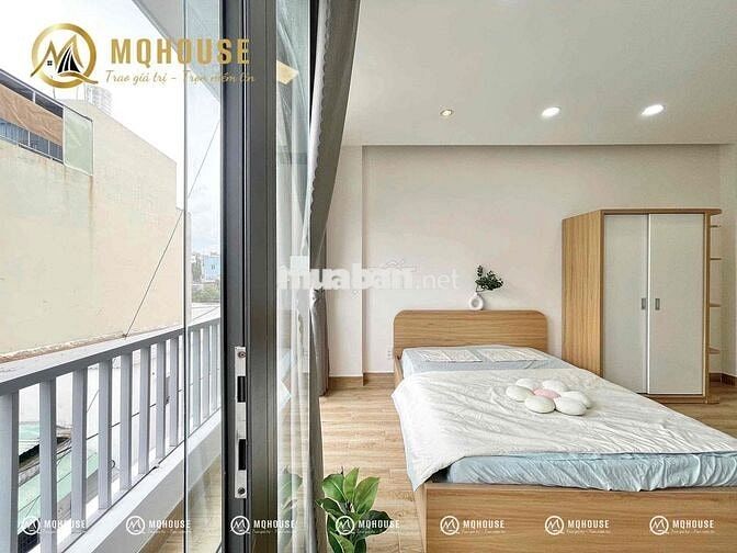 Studio ban công, full nội thất, diện tích siêu rộng ngay KCN Tân Bình