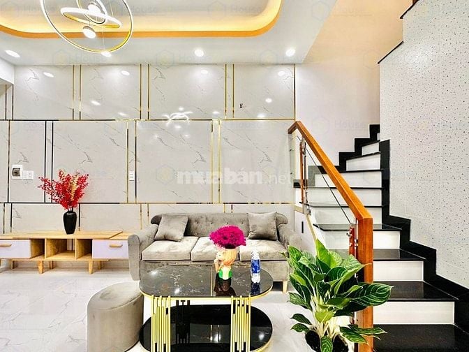 Bán nhà cực êm Nơ Trang Long, P.12 – 2,47 tỷ, 1 trệt 2 lầu, sổ riêng !